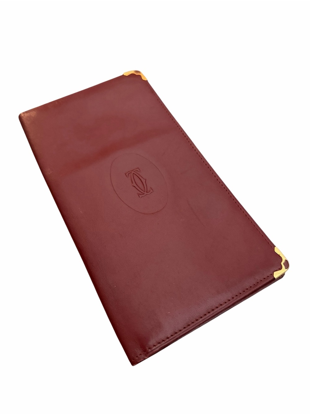 Cartier Leather Long Wallet Authentic